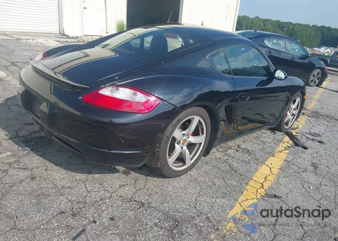 2007 Porsche Cayman S from USA, damaged, VIN WP0AB29817U782587